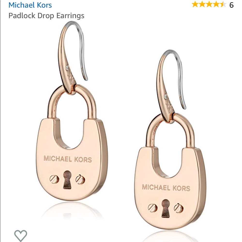 Michael Kors | Padlock Fishhook Earrings